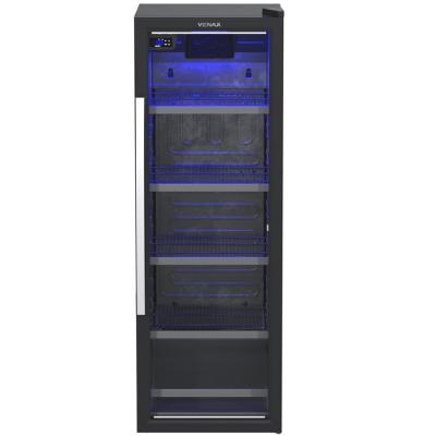 Cervejeira Venax Blue Light 200 Litros Abertura Para Direita Preto Fosco 110V 32164