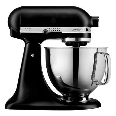 Batedeira KitchenAid Artisan 4,8L Preto Fosco 110V KEA33CPANA