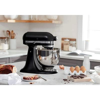 Batedeira KitchenAid Artisan 4,8L Preto Fosco 110V KEA33CPANA