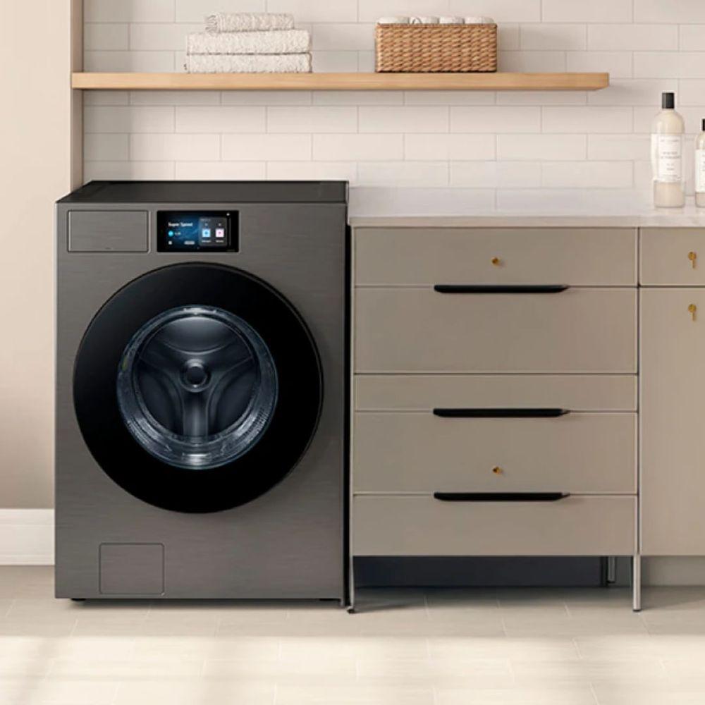 Lavadora Samsung WF90F Bespoke AI 20Kg Inox - 2