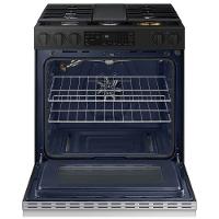 Fogão Samsung 5 Bocas Série 3 Wi-Fi e Air Fry 170L Preto Inox - 1