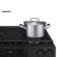 Fogão Samsung 5 Bocas Série 3 Wi-Fi e Air Fry 170L Preto Inox - 3