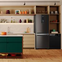 Geladeira Brastemp Eclipse Duplex Smart Flow 447 Litros Inverse Preta 110V BRE57FEANA - 2