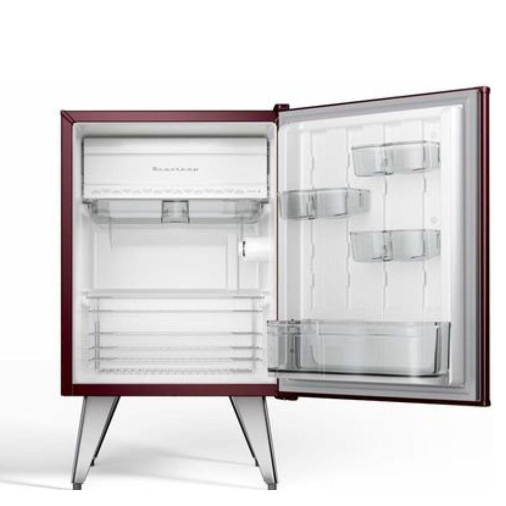 Frigobar Brastemp Retrô 76L Marsala 110V BRA08HGANA - 4