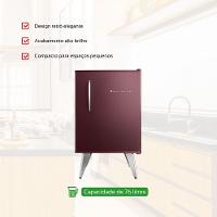 Frigobar Brastemp Retrô 76L Marsala 110V BRA08HGANA - 2