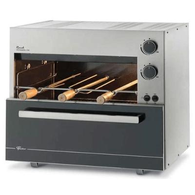 Churrasqueira a Gás de Bancada ou Embutir Fischer Ranch 3 Espetos Bivolt 18122-19255