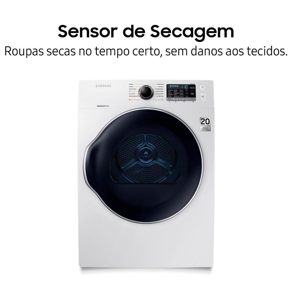 Secadora Samsung 12Kg DV12B Branca 220V DV12B6800EW/AZ - 6