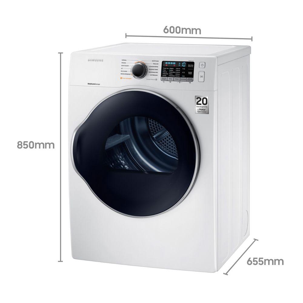 Secadora Samsung 12Kg DV12B Branca 220V DV12B6800EW/AZ - 1