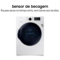 Secadora Samsung 12Kg DV12B Branca 220V DV12B6800EW/AZ - 6