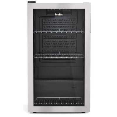 Cervejeira Invita 85 Litros Esquerda Inox 220V I-BC-FS-85-XV-2ATA