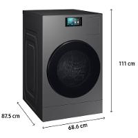 Lava e Seca Samsung 20kg WD20D Inox