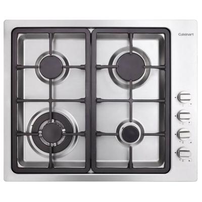 Cooktop Cuisinart a Gás 4 Bocas Arkton Aço Inox 4092740126