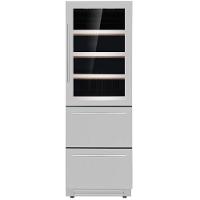 Cervejeira Com Gaveta Refrigerada Cuisinart 98L 180Cm Inox 220V - 1