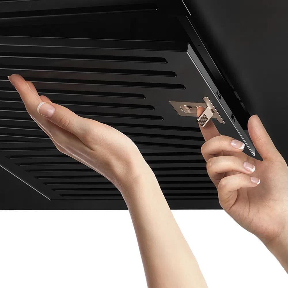 Coifa de Ilha Electrolux 90cm Preta Pro Series com Painel Touch e Filtro Baffle 90CIV 110V 29909PBI135 - 5