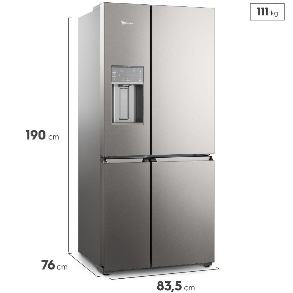 Geladeira Electrolux Multidoor IQ8IS 541 Litros FlexiSpace Home Pro Inox - 3