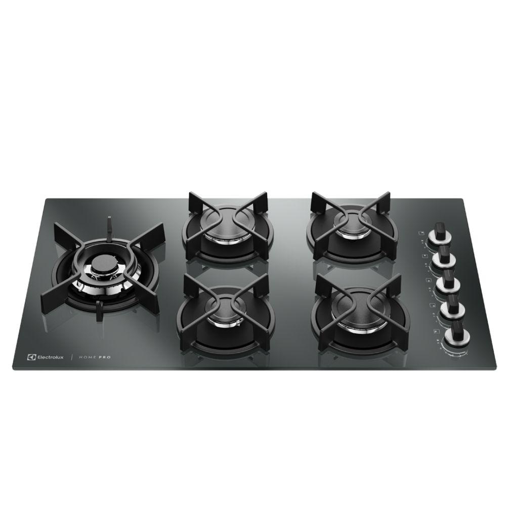 Cooktop 5 Bocas a Gás Electrolux Espelhado Home Pro KE5HP - 1