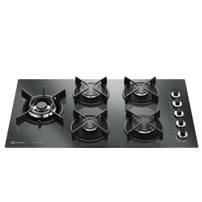 Cooktop 5 Bocas a Gás Electrolux Espelhado Home Pro KE5HP