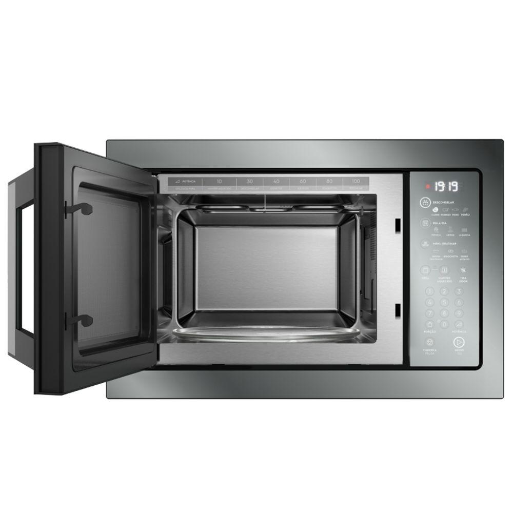 Micro-ondas de Embutir Electrolux ME3HP  34 Litros Inox Espelhado Home Pro - 4