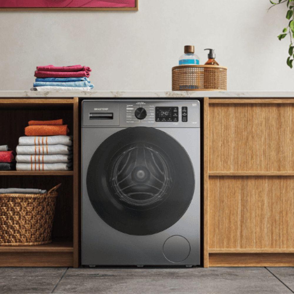 Lava e Seca Brastemp 11Kg Smart Sensor Titanium 110V - 2