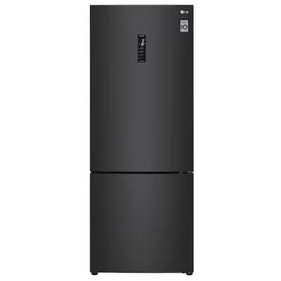 Geladeira Smart LG Frost Free Inverter 451 Litros Inverse Preta Inox