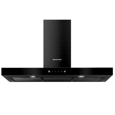 Coifa Brastemp Eclipse Tbox 90Cm Parede Preta 220V BAE90APBNA