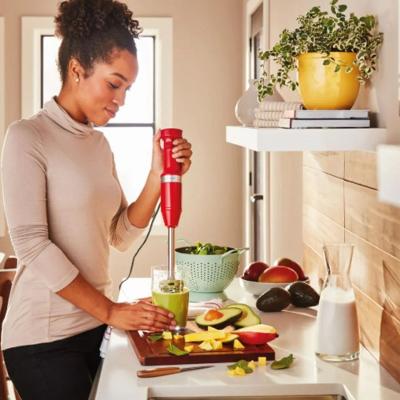 Mixer de Mão KitchenAid KEB54AV Acessórios e Velocidade Variável Vermelho