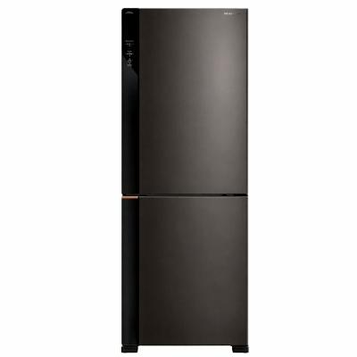 Geladeira Brastemp BRE66AE Frost Free Inverse 500 Litros Duplex Preta Inox