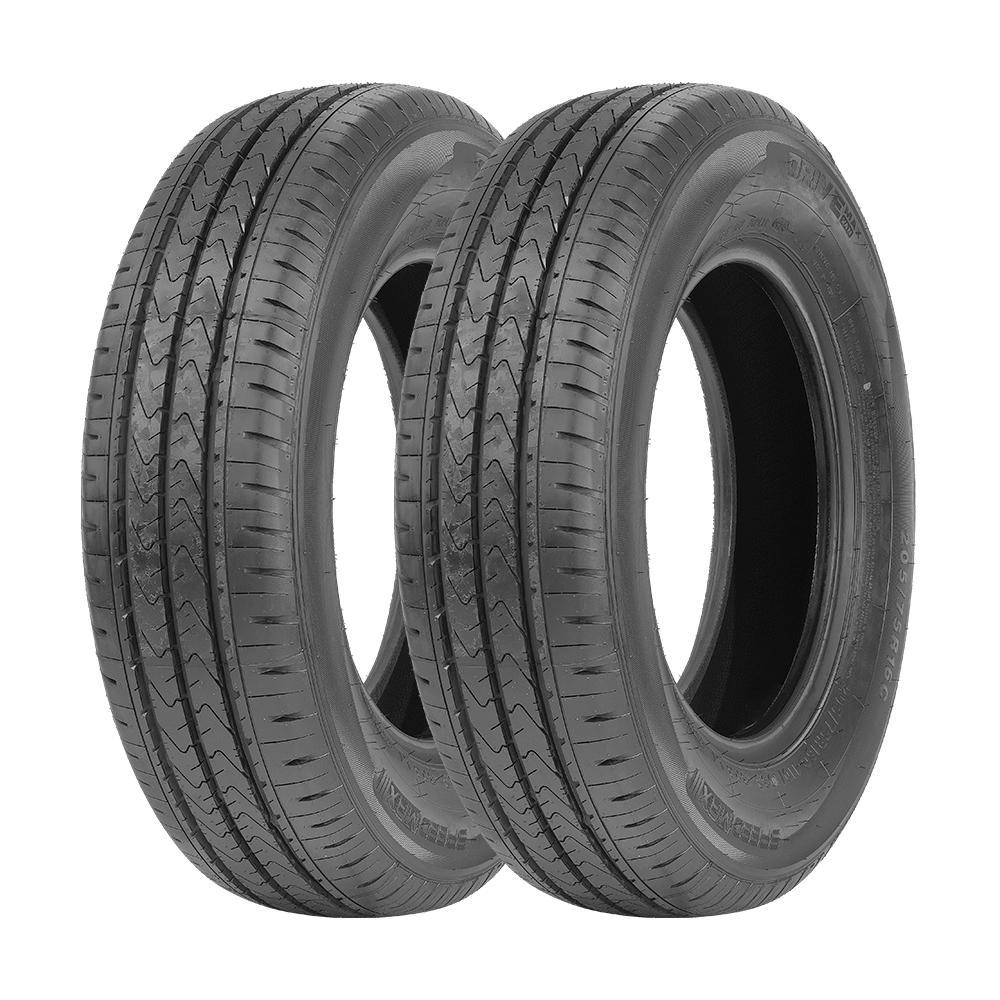Jogo 2 Pneus Speedmax Aro 15 Drivemax Van V10 205/70R15C 106/104S 8 Lonas - 1