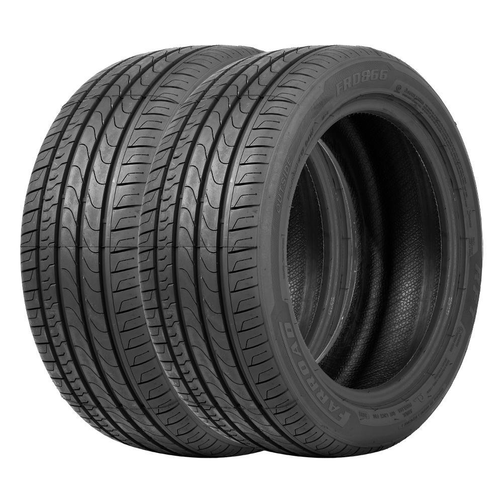 Jogo 2 Pneus Farroad Aro 18 FRD866 245/45R18 96W Run Flat - 1