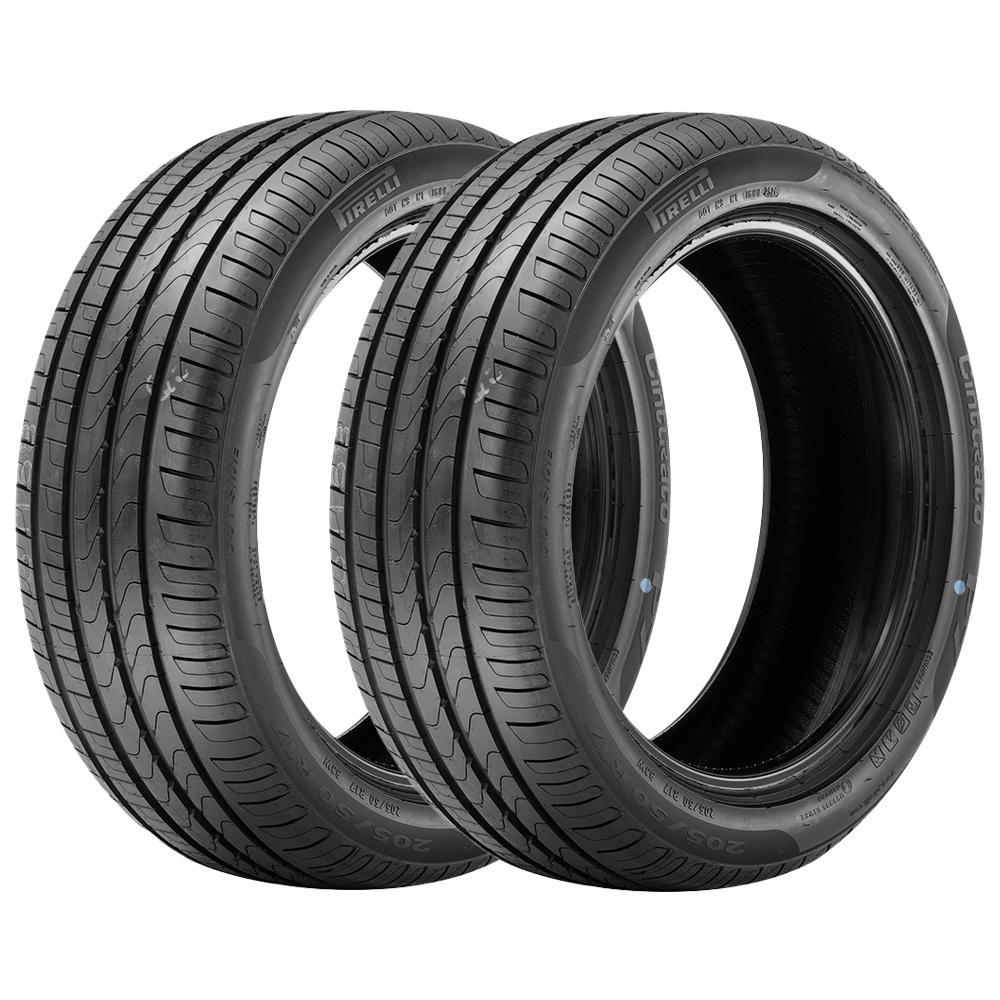 Jogo 2 Pneus Pirelli Aro 18 Cinturato P7 225/50R18 95W Run Flat - 1