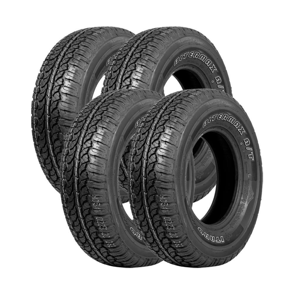 Jogo 4 Pneus Itaro Aro 16 Altermax A/T 245/70R16 107T - Letras Brancas - 1