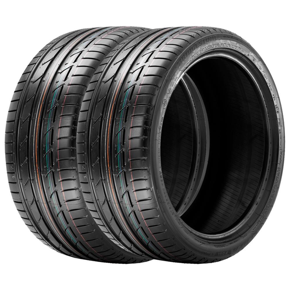 Jogo 2 Pneus Bridgestone Aro 17 Potenza S001 * 255/45R17 98W Run Flat - 1
