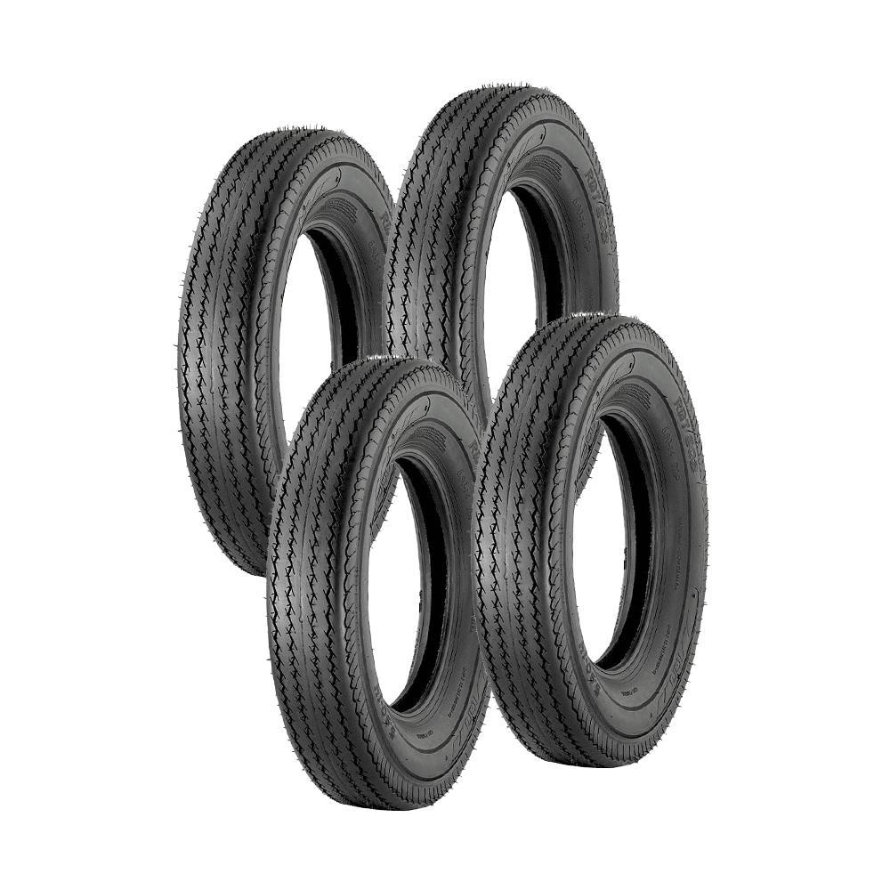 Jogo 4 Pneus Itaro Aro 14 RBT 202 5.90-14 79P - 1