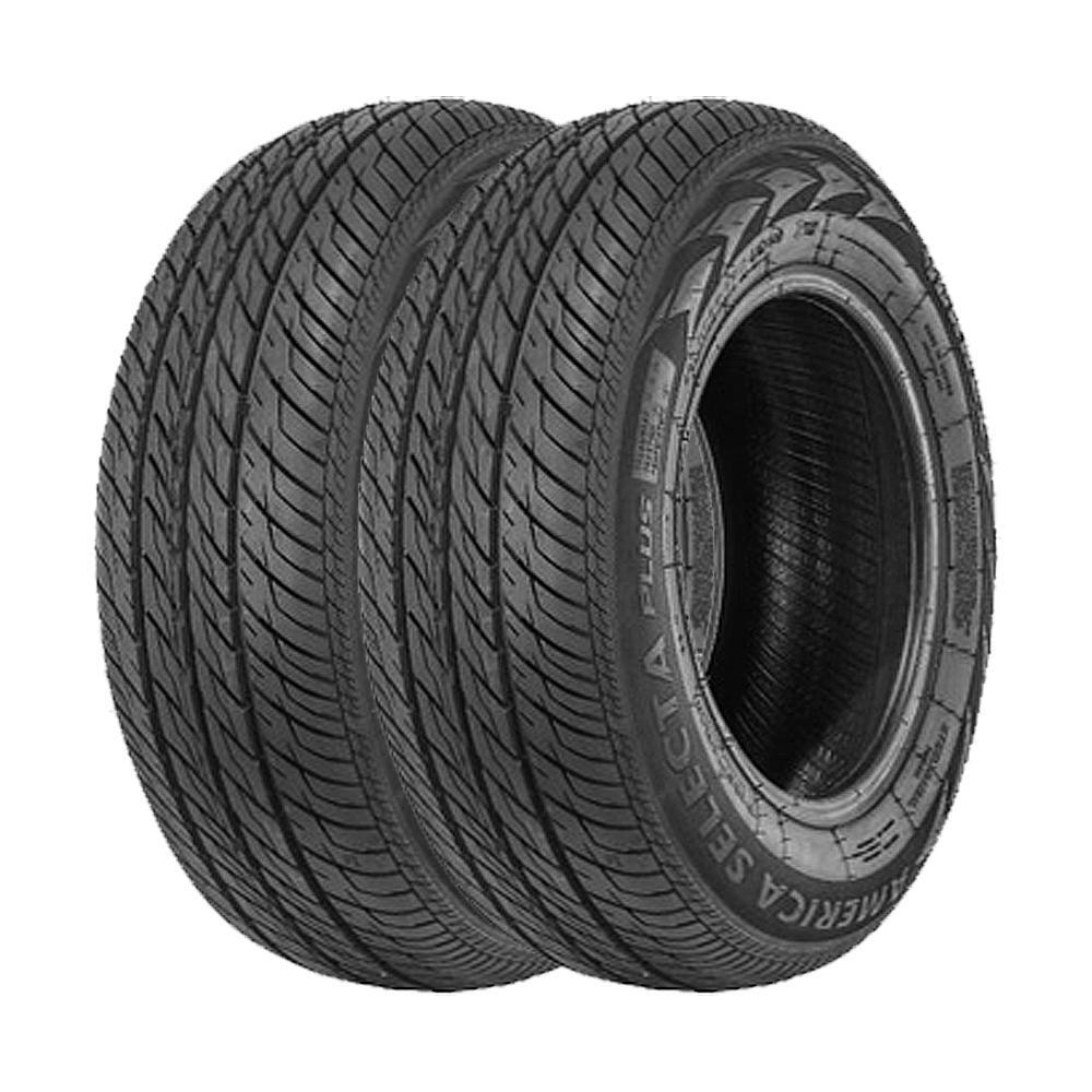 Jogo 2 Pneus Tornel Aro 13 America Selecta Plus 185/70R13 85T - 1