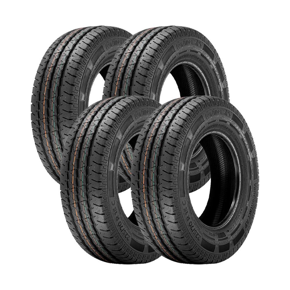 Jogo 4 Pneus Continental Aro 16 VanContact AP 225/75R16C 118/116R 10 Lonas - 1