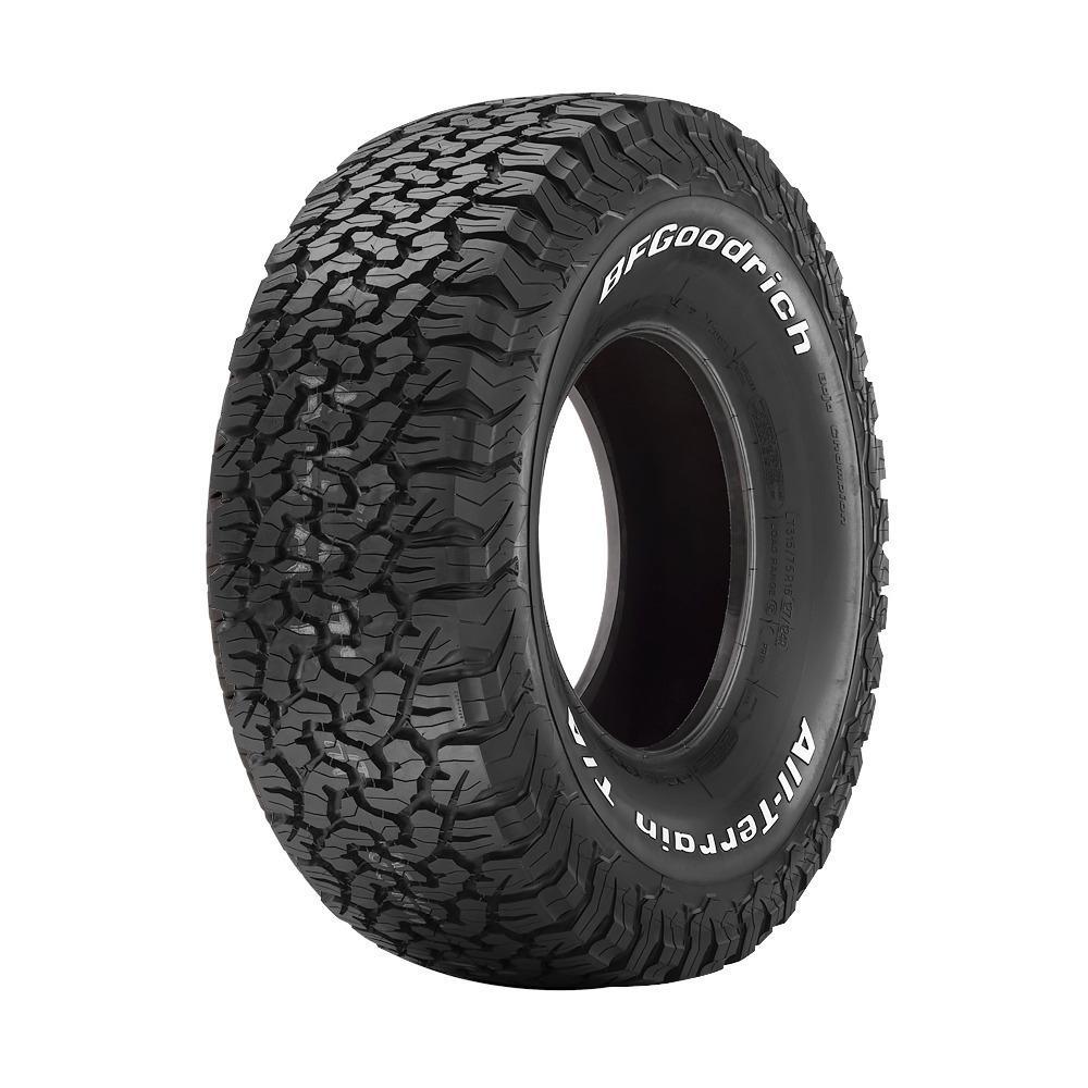 Pneu BFGoodrich Aro 16 All Terrain T/A KO2 295/75R16 128/125R 10 Lonas - Letras Brancas - 1