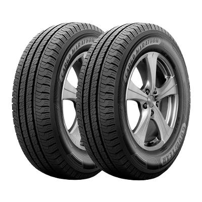 Jogo 2 Pneus Goodyear Aro 14 Cargo Marathon 2 185R14C 102/100R