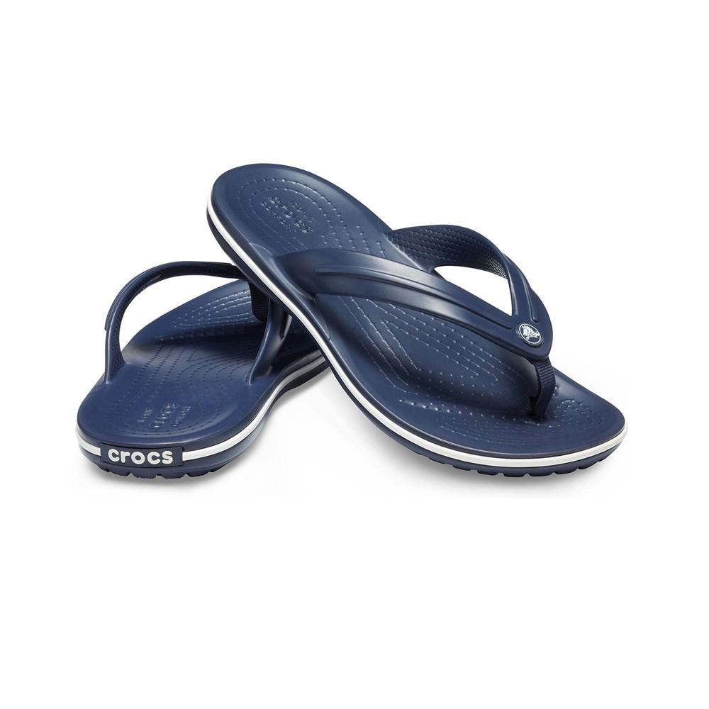 Chinelo crocs crocband flip gs navy - 2