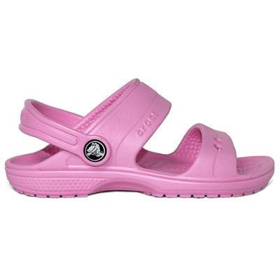 Sandália crocs classic sandal infantil carnation