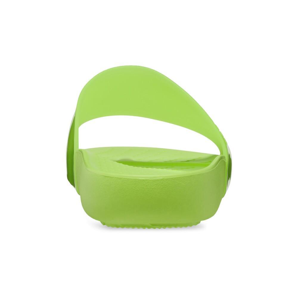 Sandália crocs splash shine slide limeade - 6