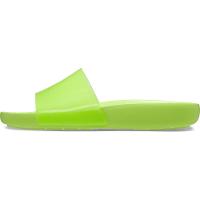 Sandália crocs splash shine slide limeade - 2