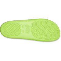 Sandália crocs splash shine slide limeade - 7