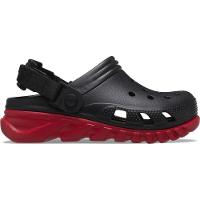Sandália crocs duet max ii clog t black/varsity red - 1