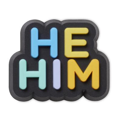 Jibbitz™ he him pronome  unico
