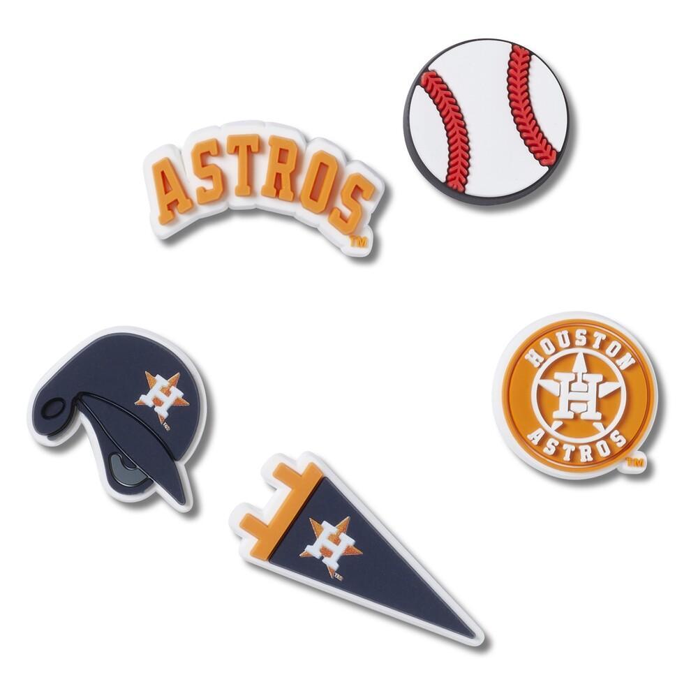 Jibbitz™ mlb houston astros pack com 5 peças unico - 1