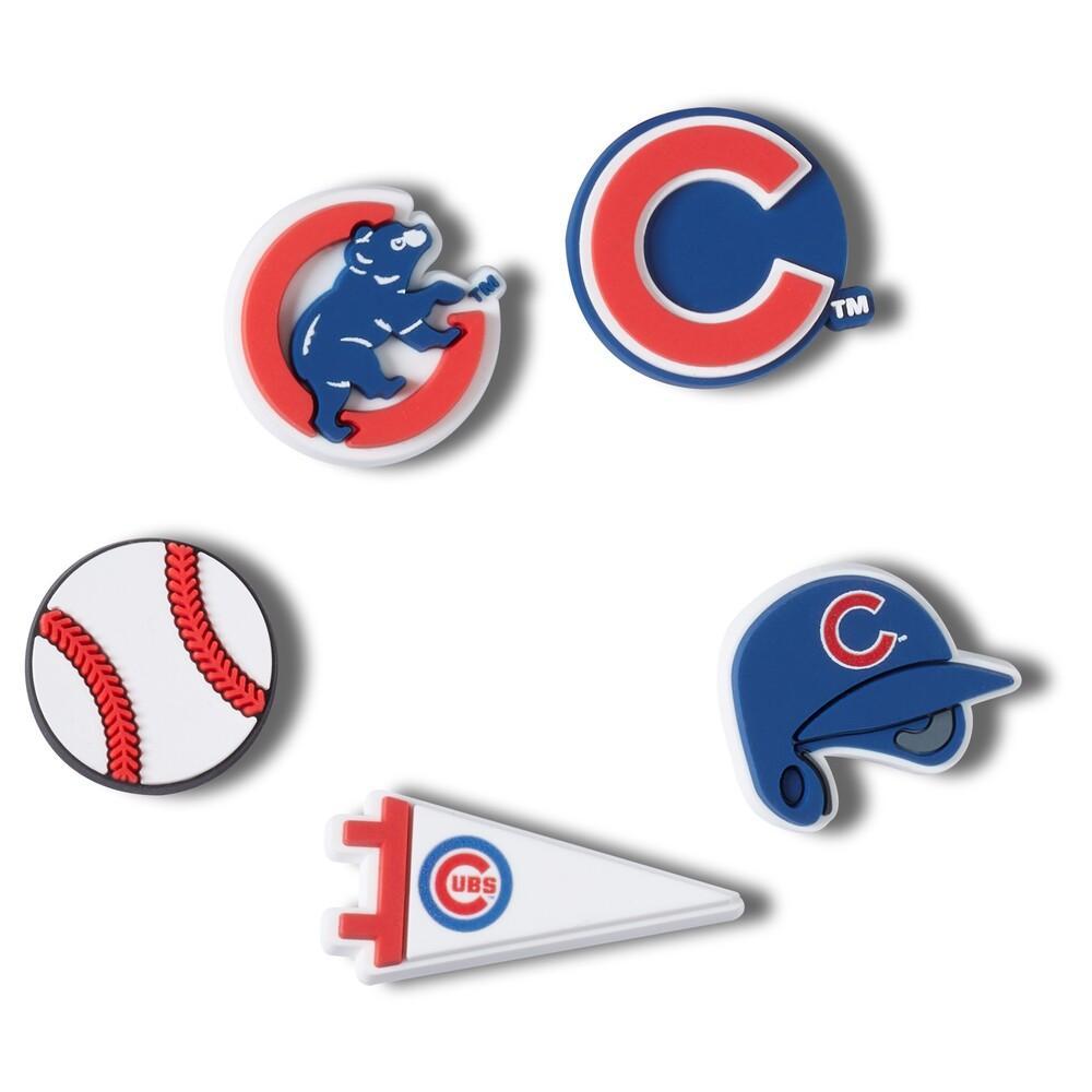 Jibbitz™ mlb chicago cubs pack com 5 peças unico - 1