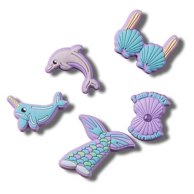 Jibbitz™ sereia pack com 5 peças unico