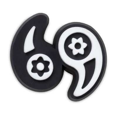 Jibbitz™ bandana yin yang unico