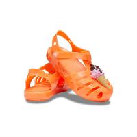 Sandália crocs isabella charm sandal t persimmon