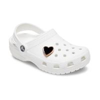 Jibbitz™ coração preto com linha dourada unico unico - 2